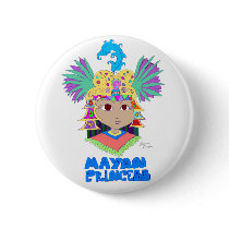 Mayan Princess Buttons