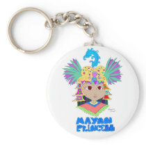 Mayan Princess Key Chains