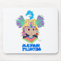 Mayan Princess Mouse Pad