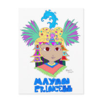 Mayan Princess Post Cards