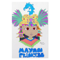 Mayan Princess Stationery