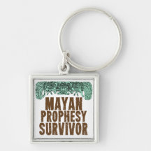 Mayan Prophesy Survivor Keychain