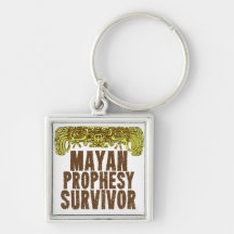 Mayan Prophesy Survivor Keychain