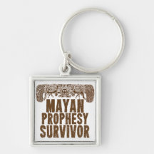 Mayan Prophesy Survivor Keychain