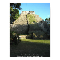 Mayan Ruins at Yaxha, Guatemala posters