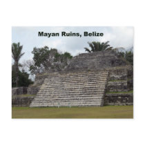 Mayan Ruins, Belize Post Card