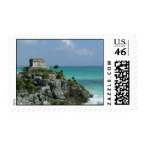 Mayan Ruins postage