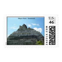 Mayan Ruins - Xunatunich in Belize Postage