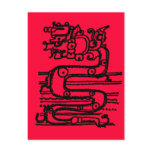 MAYAN SERPENT GOD POST CARDS