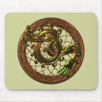 Mayan Snake mousepads