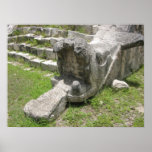 Mayan Snake Poster