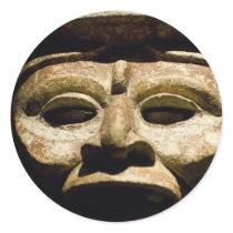 Mayan Round Stickers
