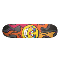 Mayan sun graphic skateboard skateboards
