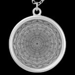 Mayan Sun Mandala Necklace necklaces