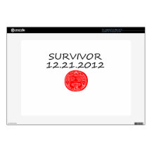 Mayan Survivor doomsday 12 21 2012 Decals For Laptops