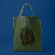 Mayan Tezcalipoca God bags by RiverbyNight Mayan Tezcalipoca God bags