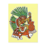 Mayan Tezcalipoca God Post Cards