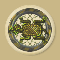 Mayan Turtle magnets