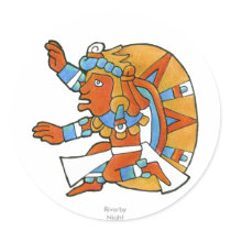 Mayan Warrior stickers