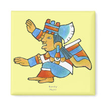 Mayan Woman magnets