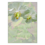 Mayapple Thank You Wedding Gift Card