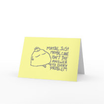 Maybe Cake Isnt The Answer To every problem cards
