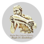 Maybe It's Zombilene! Menschenfresserin Sticker