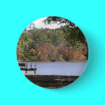 Mayes Lake in Autumn buttons