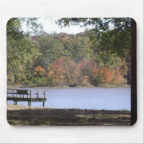 Mayes Lake in Autumn mousepads
