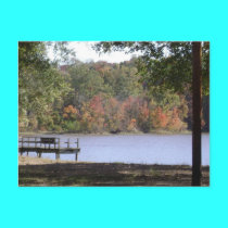 Mayes Lake in Autumn postcards