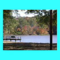 Mayes Lake in Autumn posters