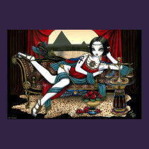 "Mayet" Egyptian Goddess Maat Angel Art Poster posters
