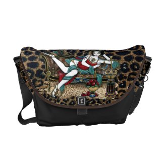 Gothic Messenger Bags Mayet Egyptian Dess Maat Angel Messenger Bag By Mykajelina