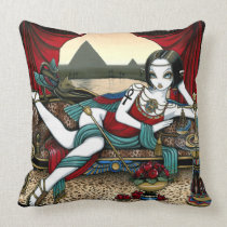Mayet Egyptian Goddess Maat Angel Pillow american mojo pillows