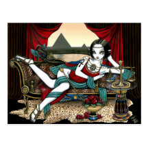 Mayet Egyptian Goddess Maat Angel Postcard