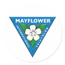 Mayflower International Triathlon stickers by fastforwardrace Mayflower International Triathlon stickers
