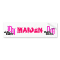 MAYHEM MAIDEN bumper stickers by MayhemMulisha MAYHEM MAIDEN bumper stickers