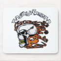 mayhem skull mousepads