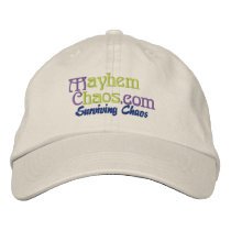 MayhemChaos.com embroidered hats by MayhemChaos MayhemChaos.com embroidered hats