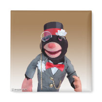 Mayor Mole Magnet by Swazzle Mayor Mole Magnet