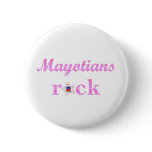 Mayotians s Rock - Cute Pink buttons