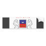 Mayotte Flag Bumper Sticker