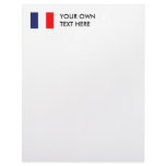 Mayotte Flag Custom Letterhead