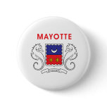 Mayotte High quality Flag buttons