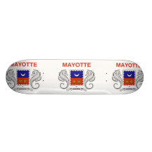 Mayotte (Local), France Skateboard Deck
