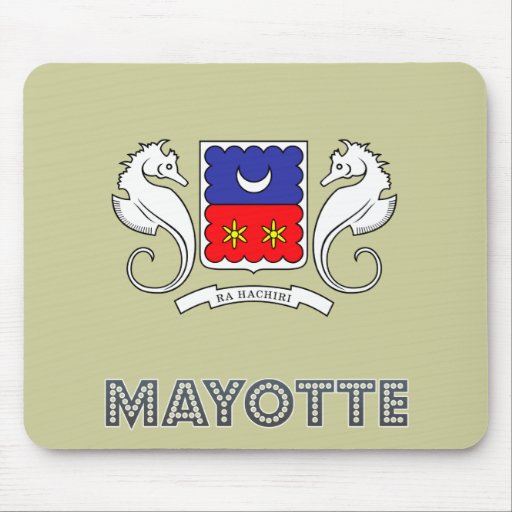 Mayottian Emblem Mouse Mats
