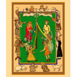 Maypole dancing, Medieval Fair T Shirt