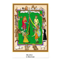 Maypole, Medieval Fayre posters by Annaart Maypole, Medieval Fayre posters