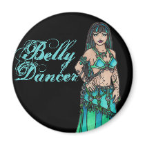 Maysun Belly Dancer magnets