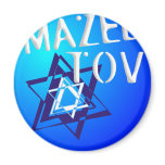 Mazal Tov Fridge Magnets